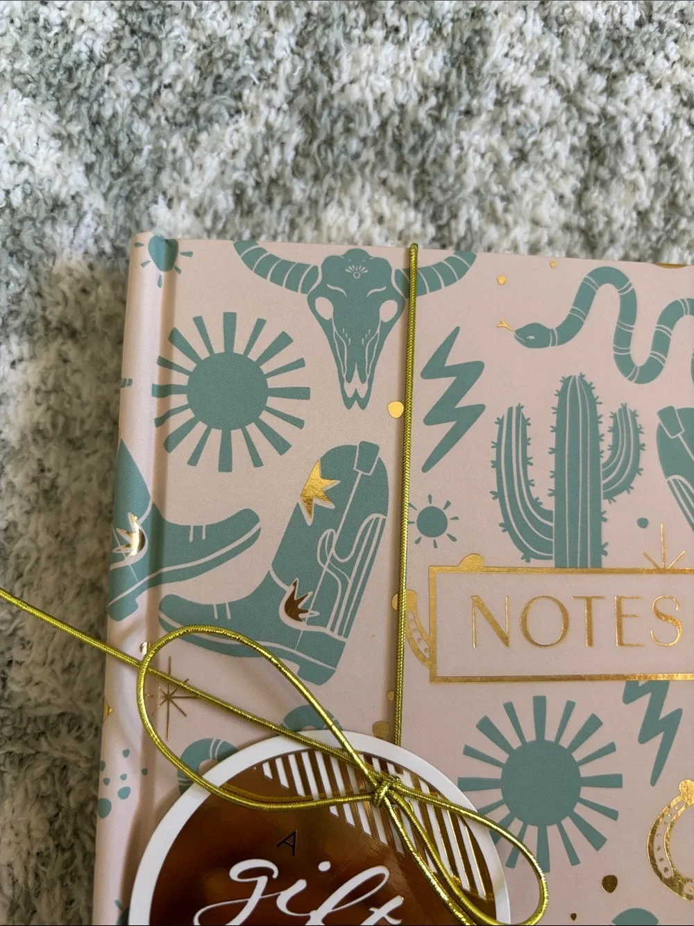 Santa Fe Western Stylized Journal Notebook NWT James Burke ~160pgs